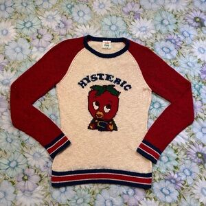 トップス Hysteric Glamour 90s Rame Compact Knit SUPER RARE VINTAGE HYSTERIC GLAMOUR GRUNGE POPS | Depop